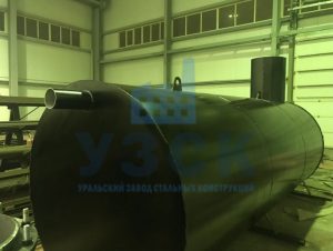 Резервуар горизонтальный стальной наземный в Владивостоке