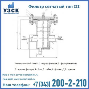 Фильтр сетчатый ФС по Т-ММ-11-2003 в Владивостоке