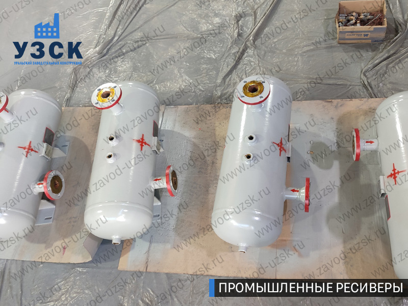 фотография емкостных ресиверов газа Владивосток